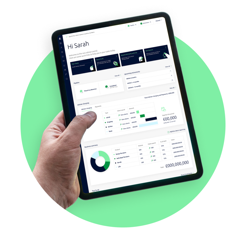 Standard Life Adviser wide range of tools to help you with day to day tasks